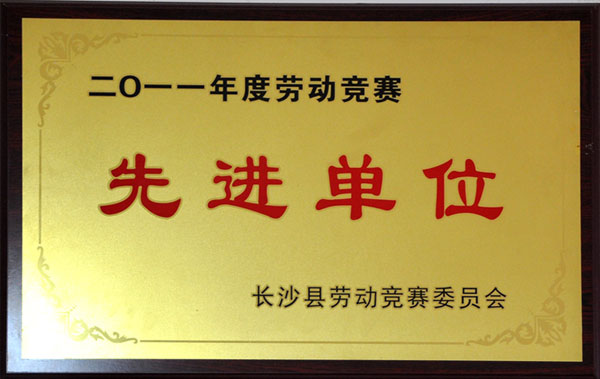 2011年度劳动竞赛先进单位