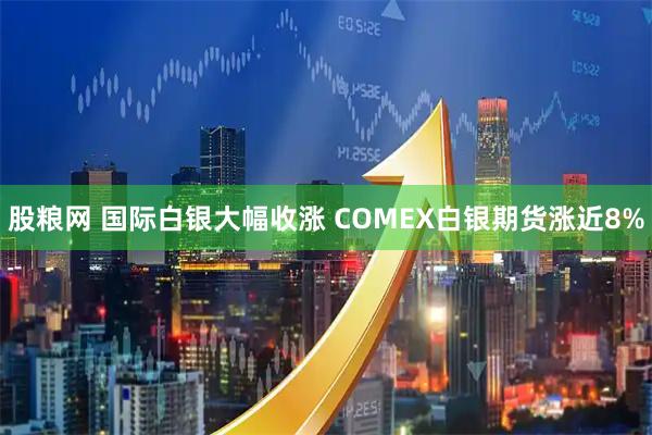 股粮网 国际白银大幅收涨 COMEX白银期货涨近8%